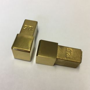 12.5MM BRIGHT GOLD QUADRO CORNER 2 PK