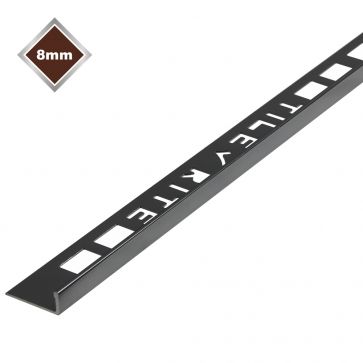 8MM L SHAPED BLACK NICKEL TRIM