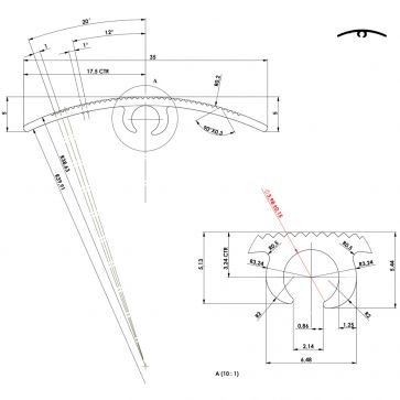 900mm DOORWAY STRIP SILVER