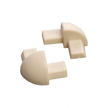 12MM NEW AM/BONE PVC CORNERS 2 PACK