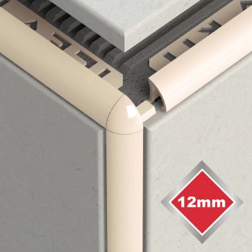 12MM NEW AM/BONE PVC CORNERS 2 PACK