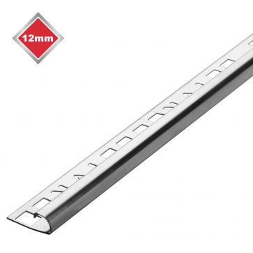 12MM QUADRANT G304 STAINLESS STEEL TRIM