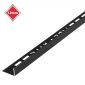 12MM L SHAPED BRUSHED BLACK TRIM