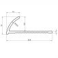 QUADRANT SILVER TRADE TRIM 8mm
