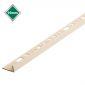 10MM SOFT PEACH L SHAPE PVC TILE TRIM