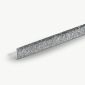 12MM SILVER GLITTER L SHAPE TILE EDGE