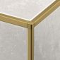10MM BRUSHED GOLD QUADRO TRIM