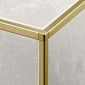12.5MM BRIGHT GOLD QUADRO TRIM