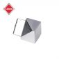 12MM SILVER  INTERNAL TRIANGULAR CORNER